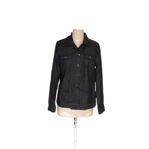 Laura Biagiotti Black Cotton Jacket